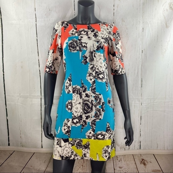 Yoana Baraschi floral color pop dress - Picture 1 of 9